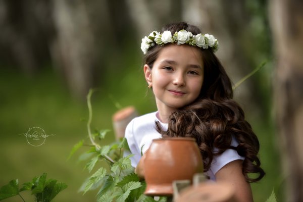 komunijna sesja  - Arboretum Bolestraszyce